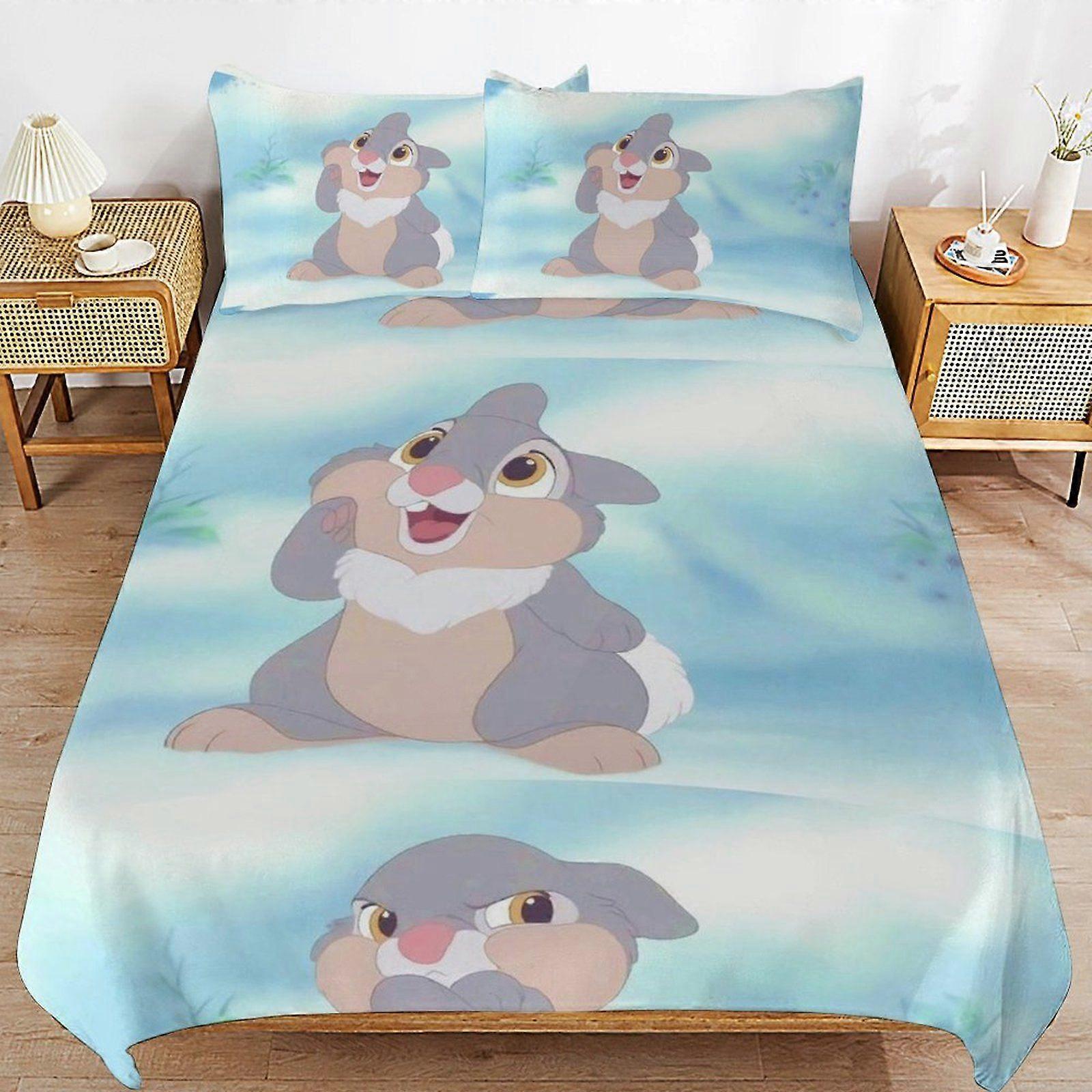 E81 Bambi Ultra Smooth Touch Durable Comfort Secure Zipper Sleep Set Duvet Cover Sets Everyday Use F81