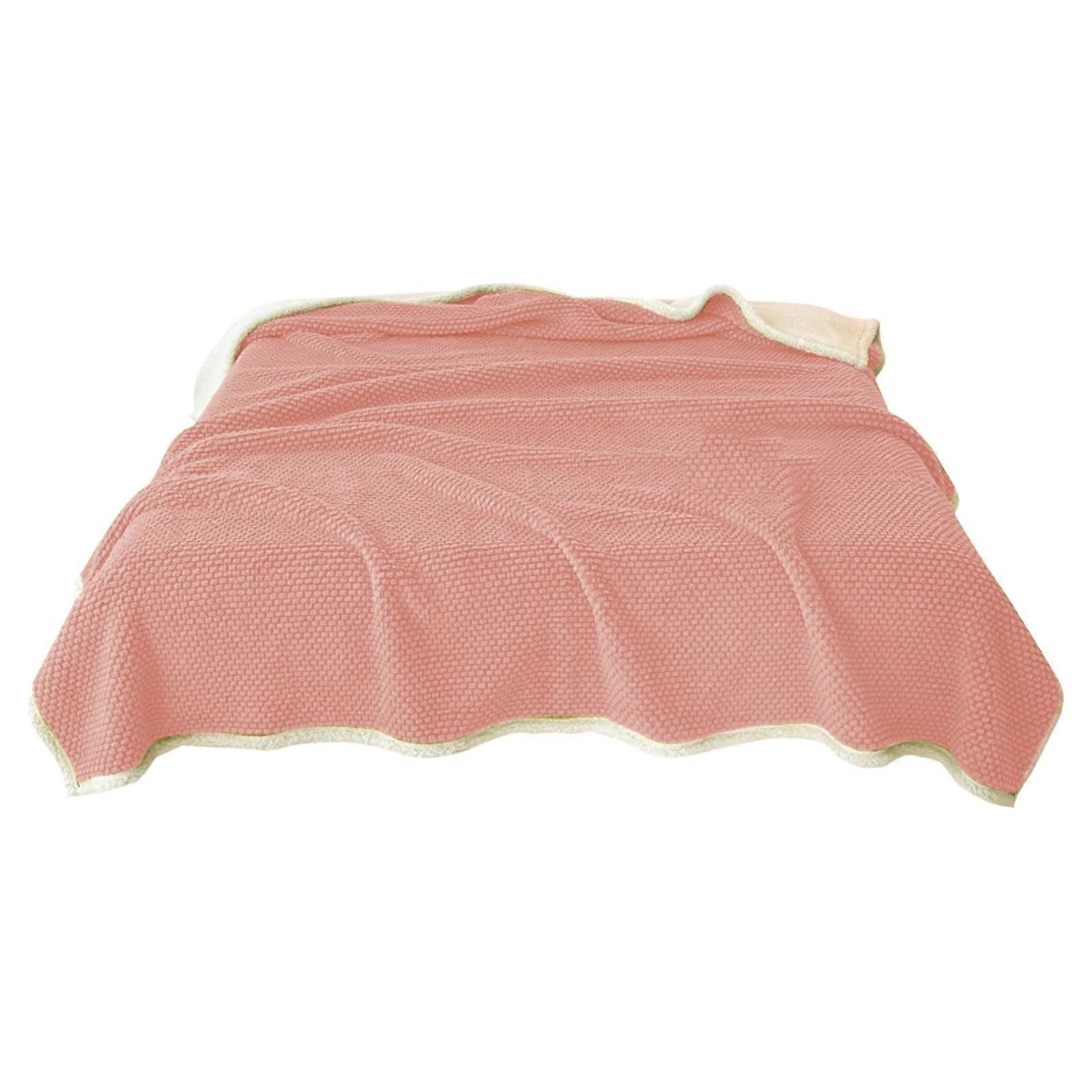 Extra Thick Flannel Fleece Blanket with Double Layer - Ideal Office Nap Cover Warm Cozy Blanket for Bed or Couch, Blankets & Throws