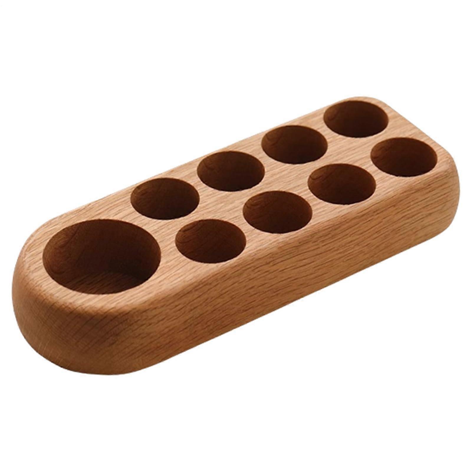 Gel Nail Polish Organiser with Wooden Shelf, Multi-Compartment Storage for Perfume Bottles, Compact Dressing Table and Bathroom Display