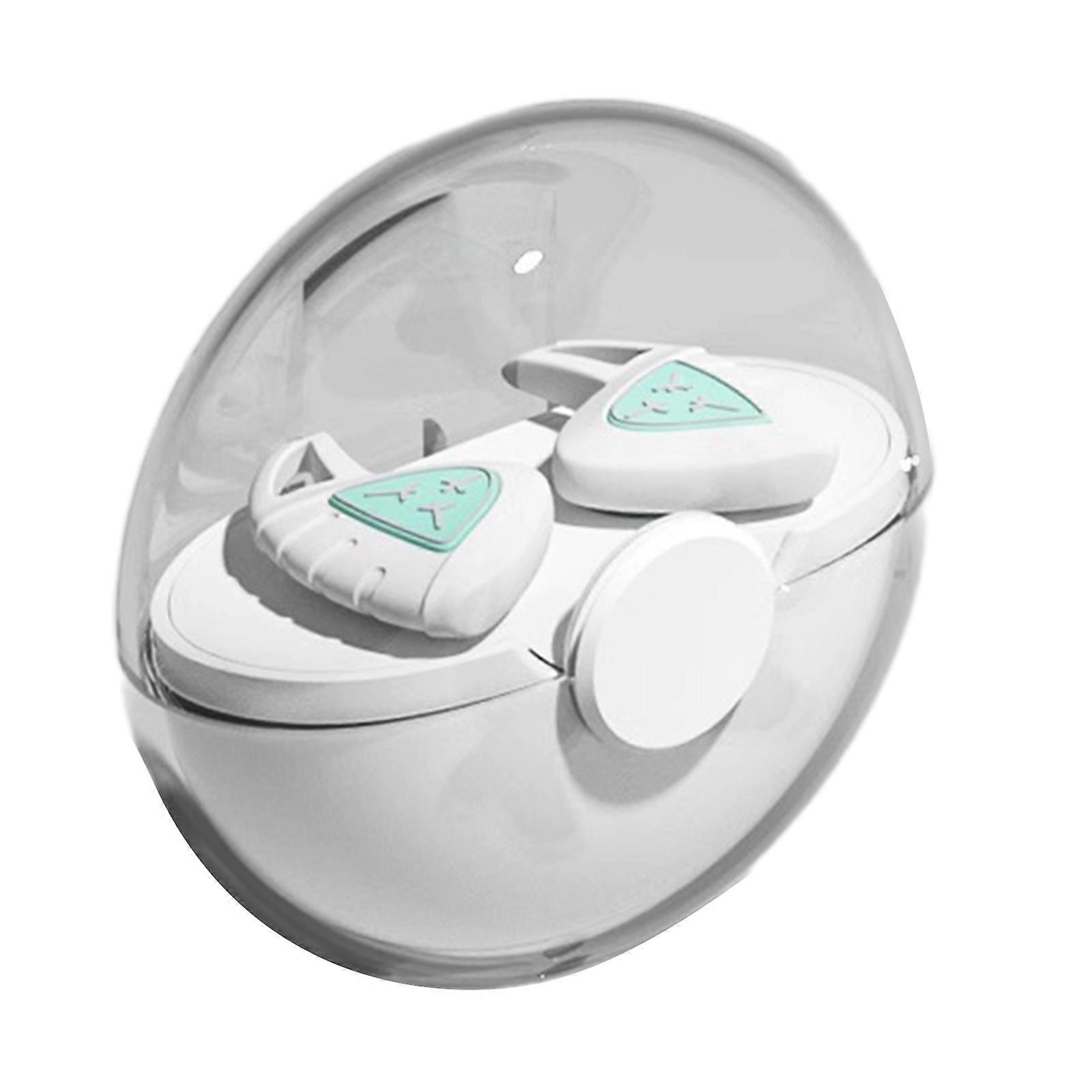 Efficient Noise Blocking Ergonomic Comfortable Silicone Earplugs Suitable for Quiet Sleep Experience Travel Daily Use 2x  White