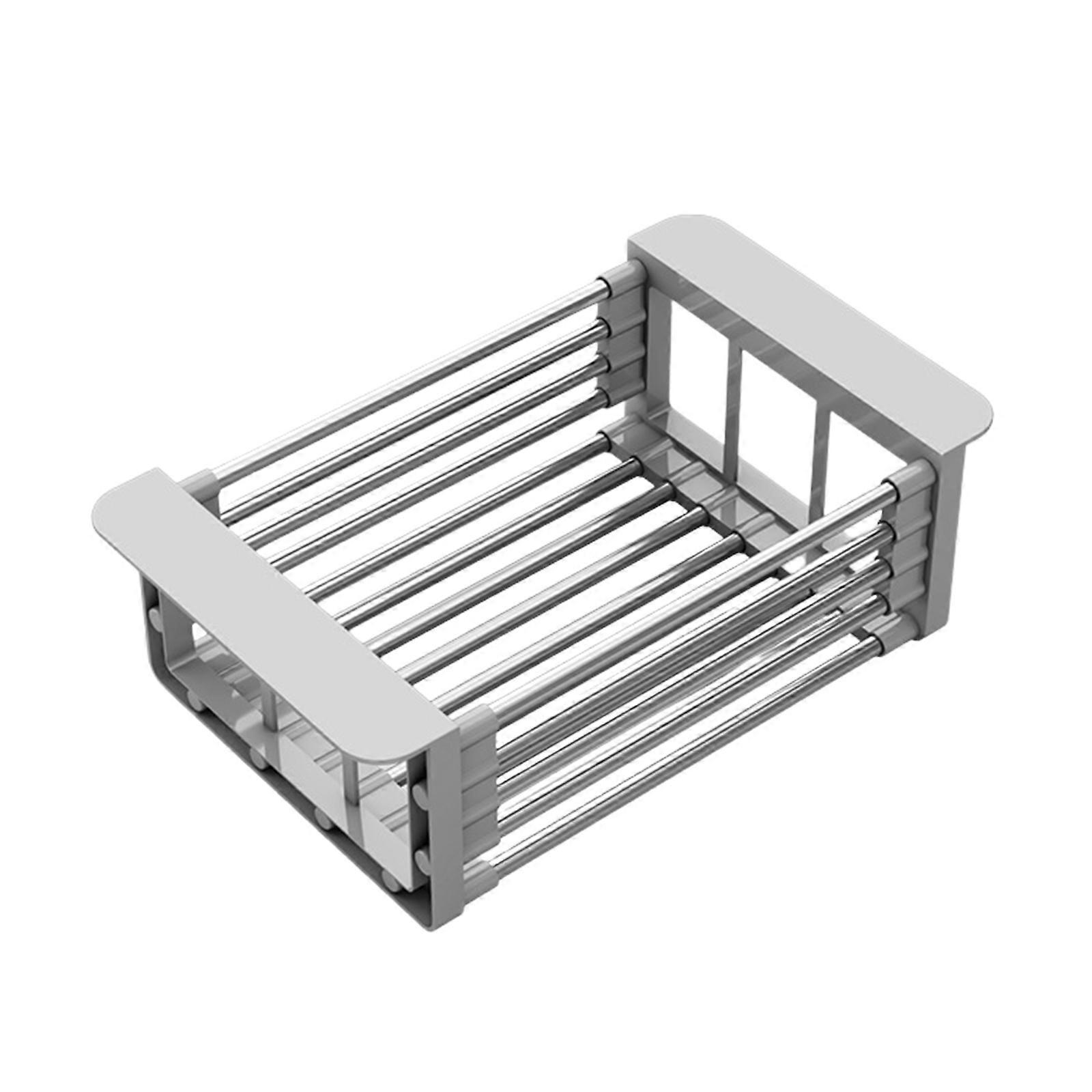 Multiple Scenario Extendable Sink Basket Hygienic Effluent Structure For Camping And Scullery Organization Multicolor