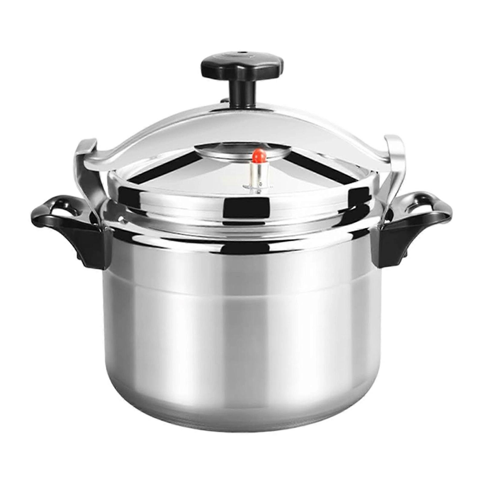 Aluminum Gas Stove Pressure Cooker Oversize Capacity Safety Lock Lid Fast Nutrient Retention Cooking System Cookware Multicolor