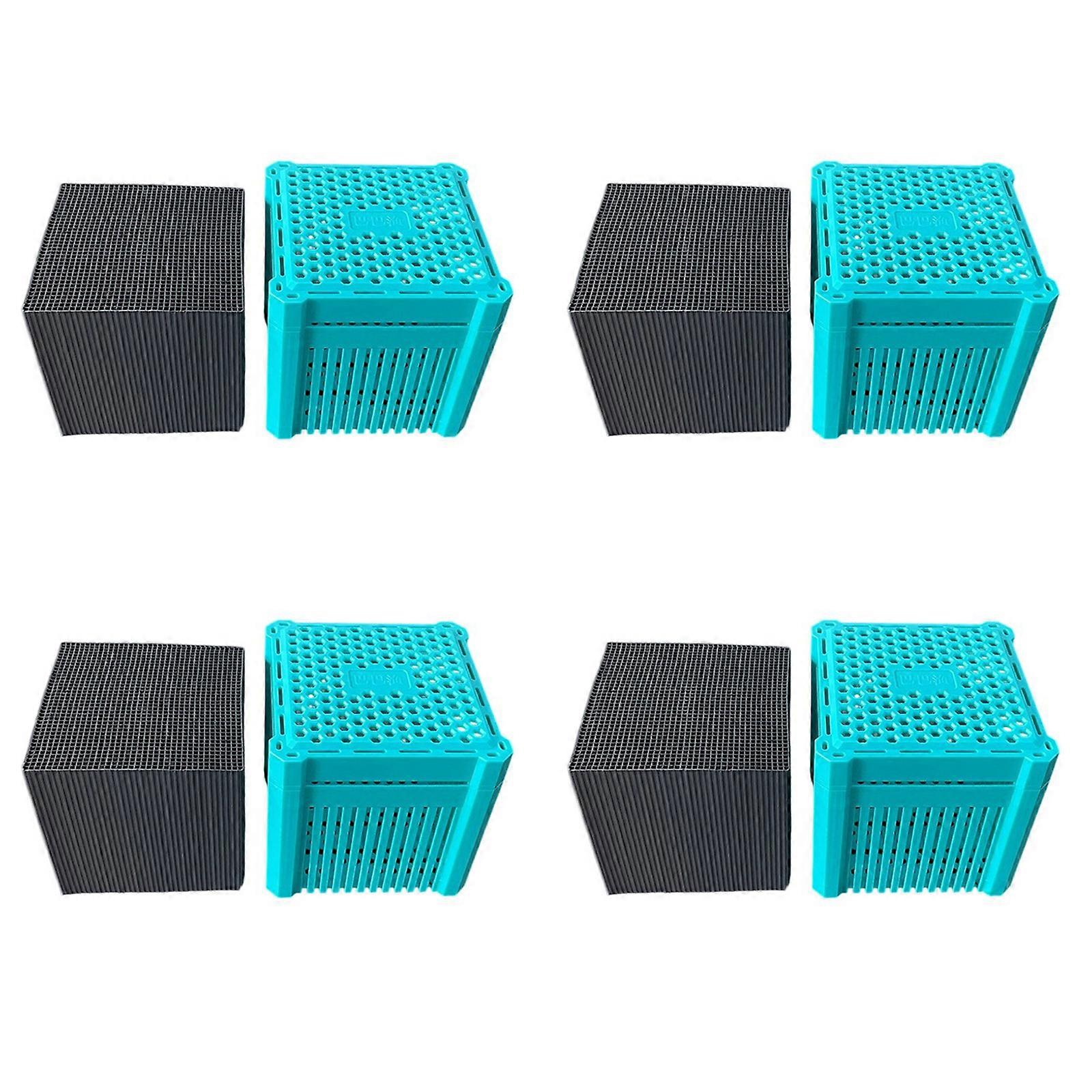 Professional Fishtanks Filter Media with Activate Carbon And Quartzes For Better Water Clarities Aquariums Maintenance Multicolor