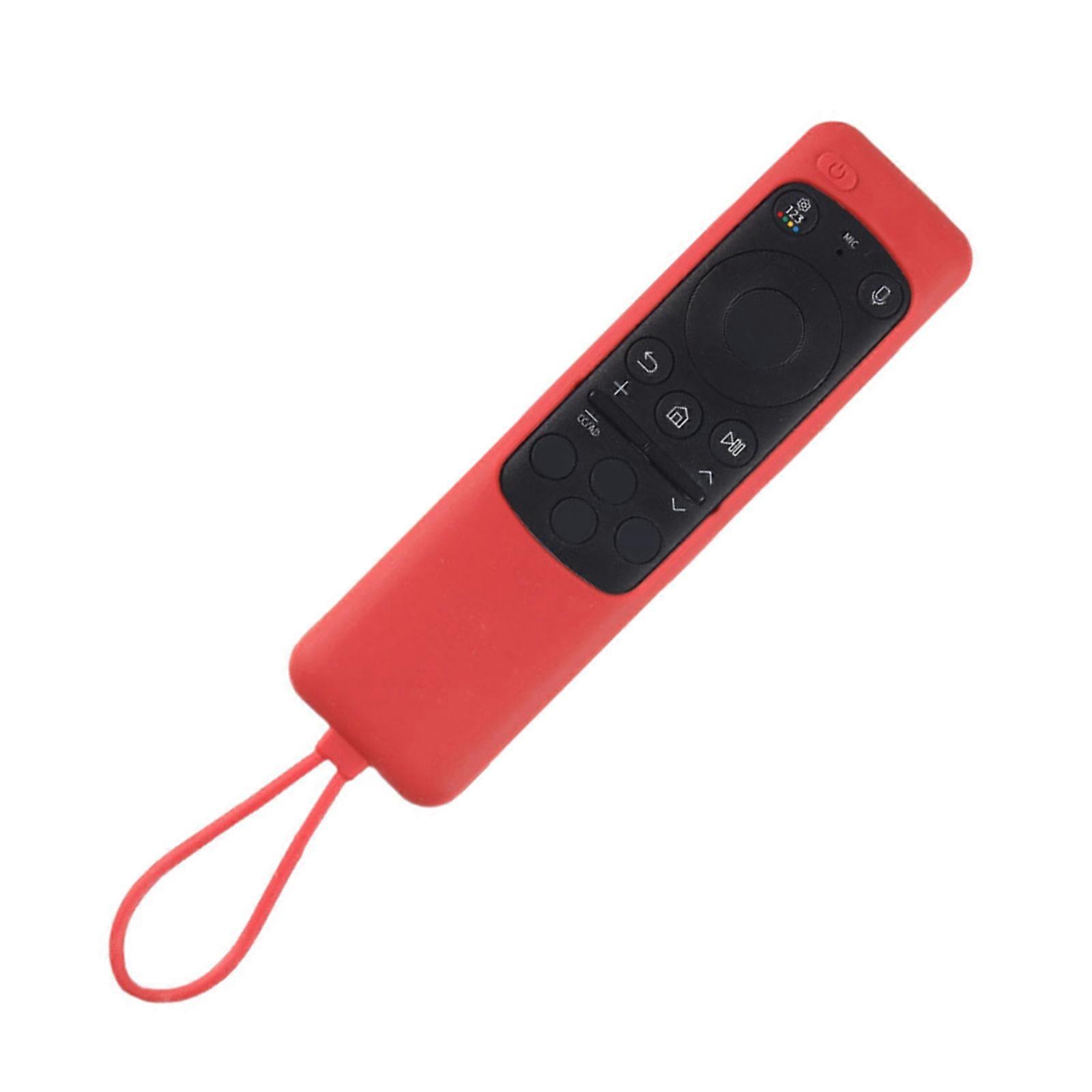 Comfort Grips Silicone Skin Case For BN5901432 01436 Remote Controller AntiDrop Protections Smooth Texture  red