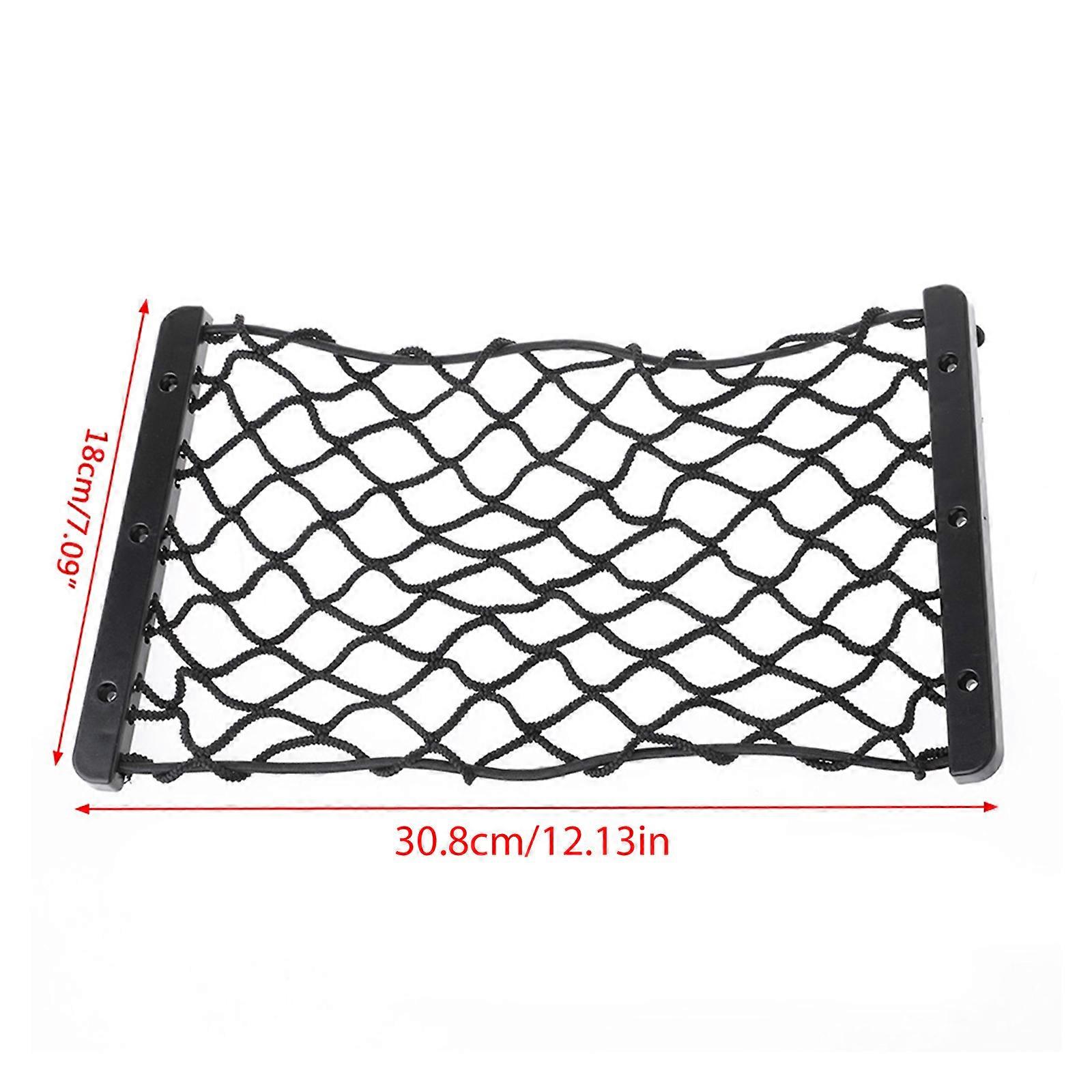Car Trunk Net Boot String Mesh Elastic Nylon Rear Back Cargo Trunk Storage Organizer Luggage Net Holder Multicolor