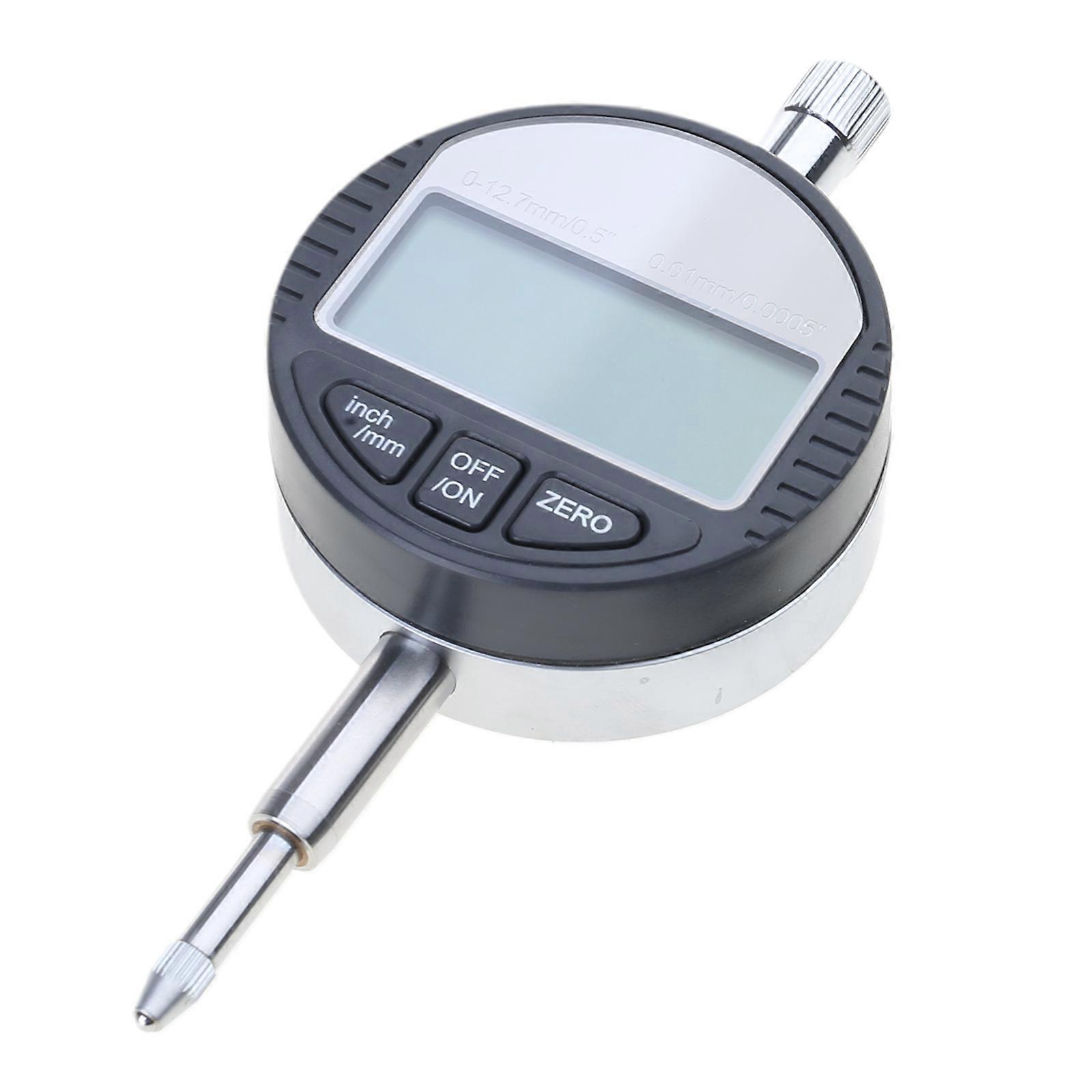Digital Dials  Indicator  Electronic - Indicator  0-12.7mm Test ranges LCD Display Battery Power 0.01mm/0.0005'' 12.3cm/4.3in Multicolor