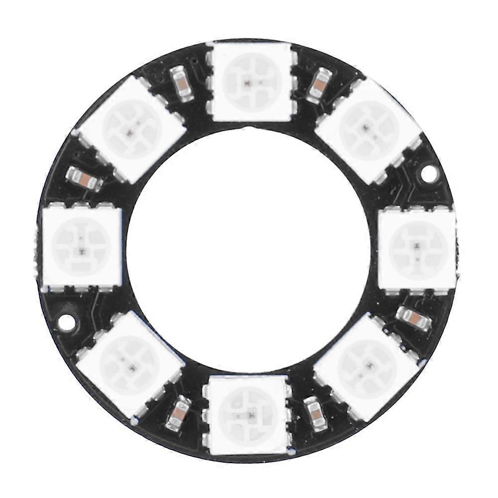 jixopn WS2812 5050 RGB LED Ring 8 Bit Full Color Driver Board for Arduino DIY (8 Bit)