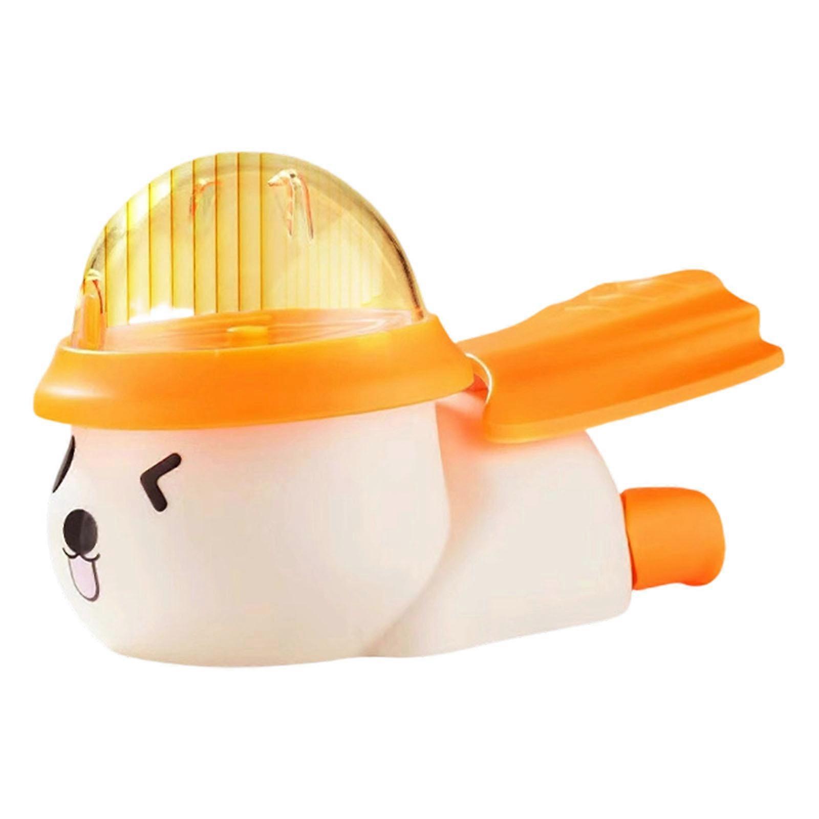 Funny Kittens Foraging Multifunctional Slow Feeder with Treat Teaser Spring Teasing Toy Exercise Flexibility Sensitivity  White