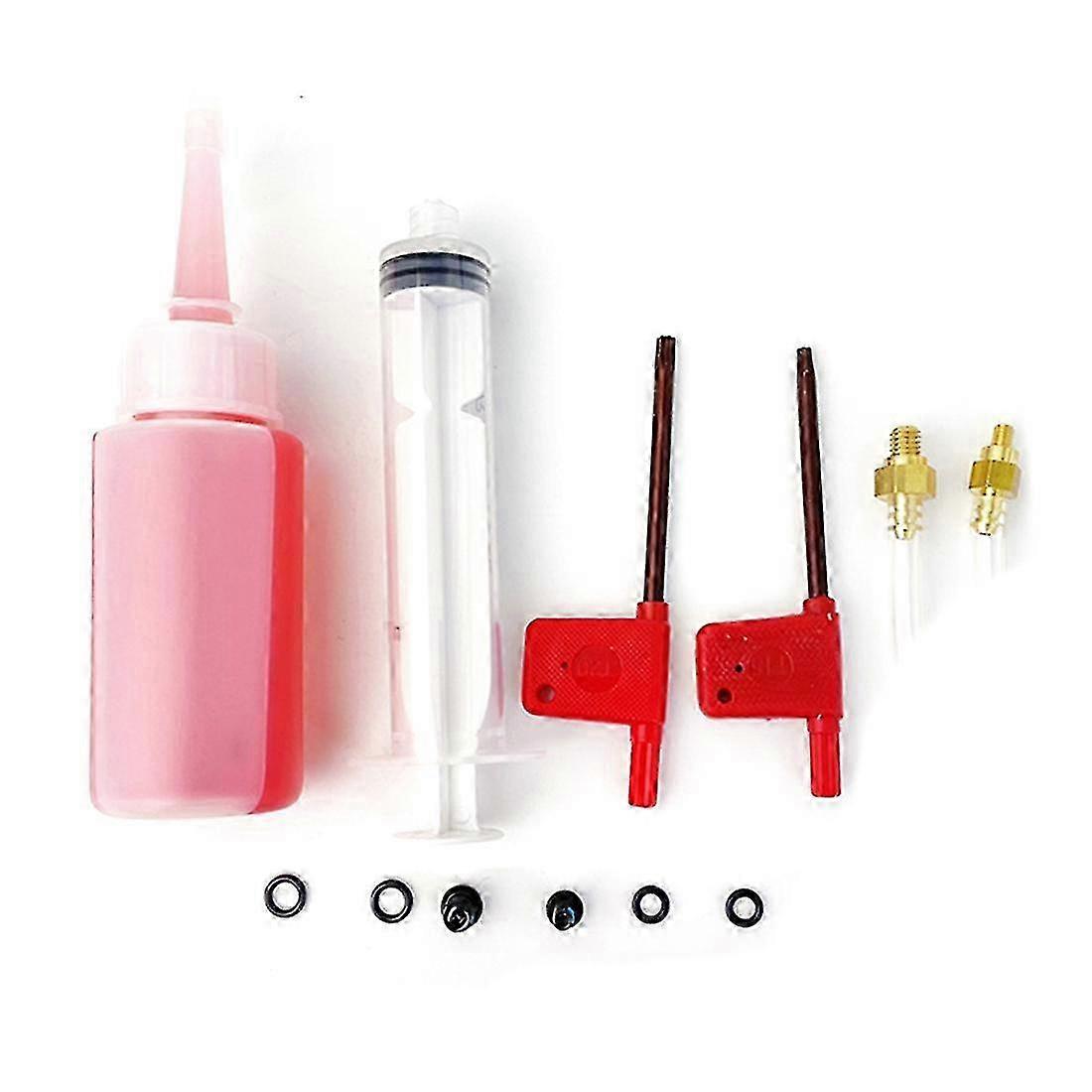 Complete Brake Bleeding Set for Zoom Hydraulic Bicycle Brakes