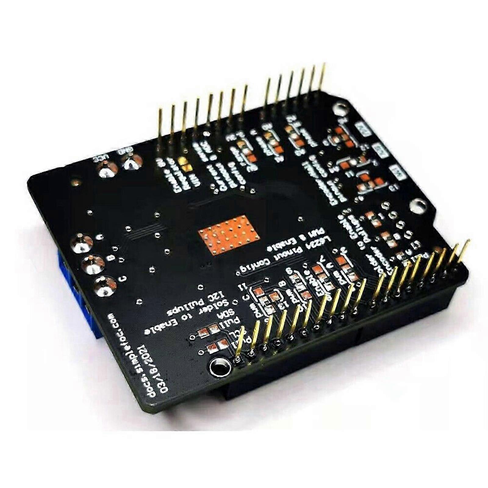 "SimpleFOC Shield V2.0 - Arduino Compatible BLDC Servo Motor Control Board for Mechanical Dog & Robotics Projects"