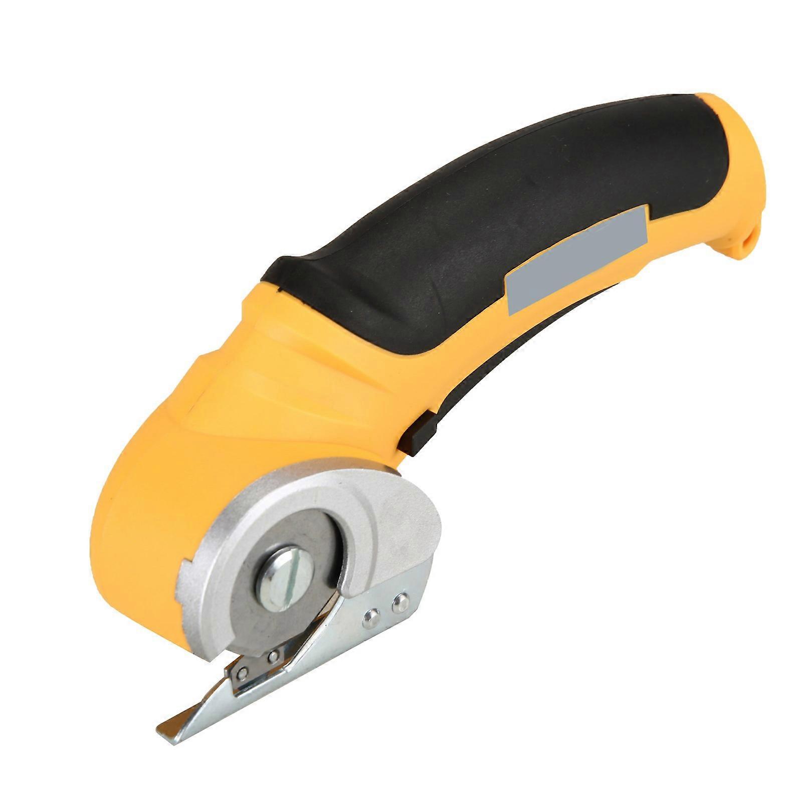 Mini Cordless Electric Scissors Rechargeable Power Cutter for Fabrics Carpets Leather Cardboards Efficient Cutting Tool Multicolor