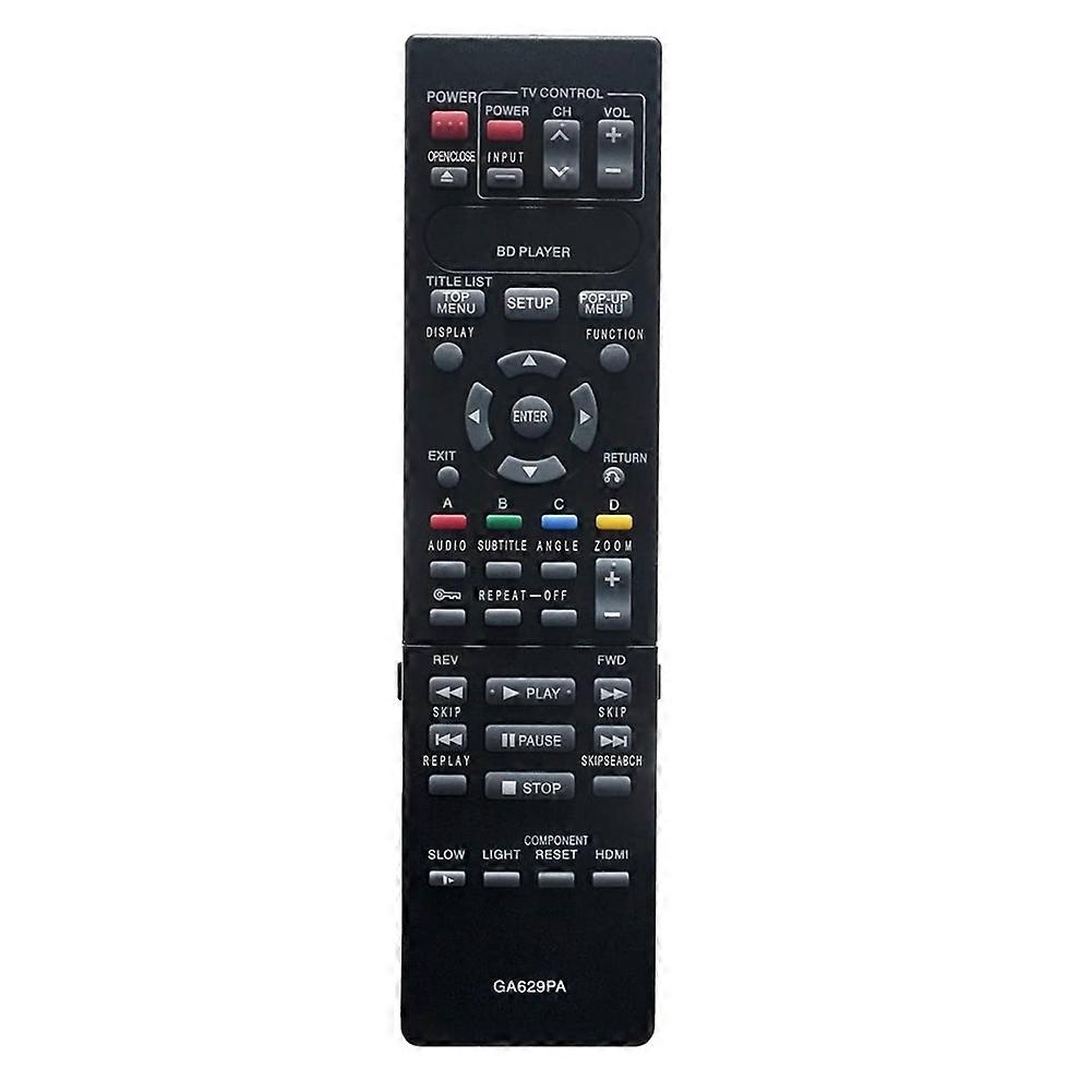 GA629PA Remote Control Replacement for Sharp Blu-Ray DVD