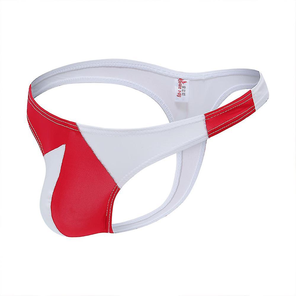 G-strings Mens Colorblock Thongs Underwear Underpants