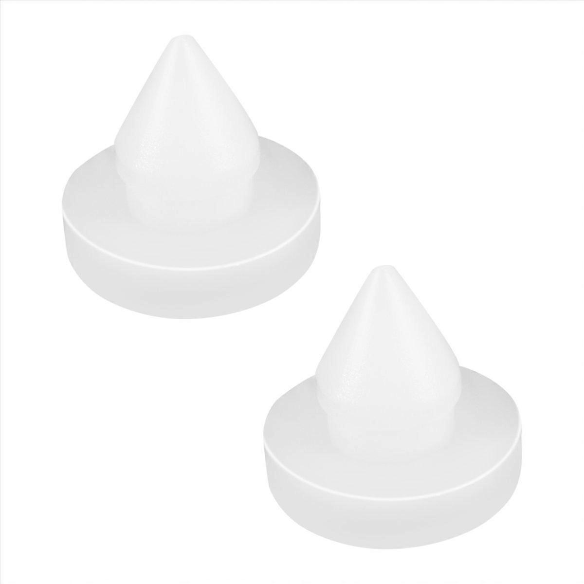 2Pcs Brake Clutch Pedal Stopper Button Pad for Fit