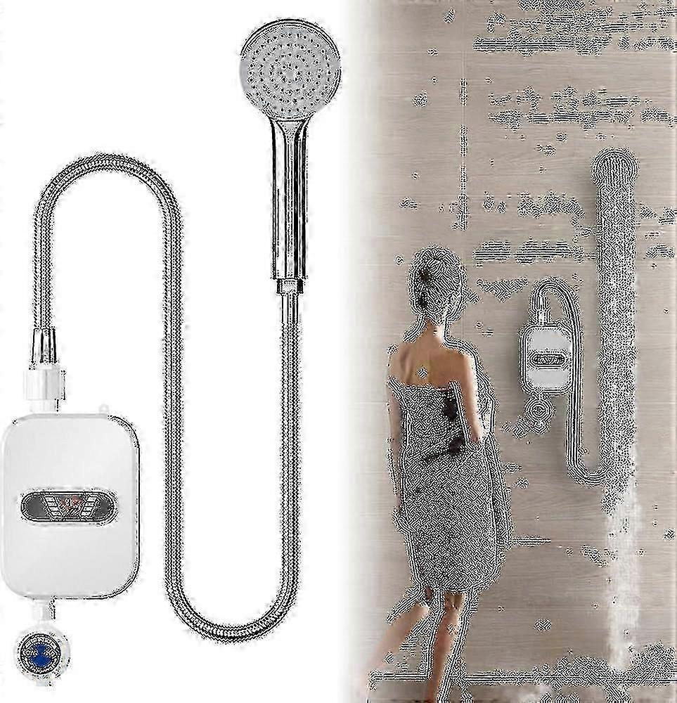 Elektrischer Durchlauferhitzer mit Dusche - LCD-Display Durchlauferhitzer