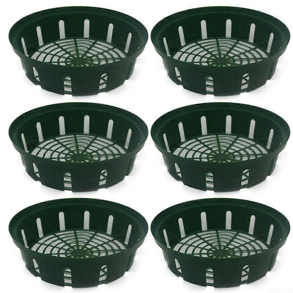 6pcs Flower Bulb Baskets Weatherproof Plastic Garden Planter Baskets with Multiple Shape Options