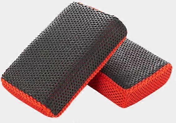 Clay Sponge for Car Detailing Paint Surface Prep, Reusable Scratch Pad for MultiVehicle Use (2pcs)
