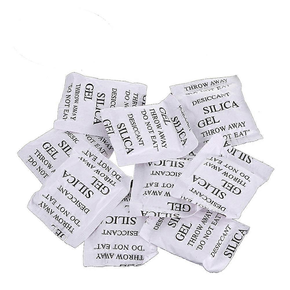 200 عبوة هلام السيليكا المجفف غير سامة امتصاص الرطوبة الجافة مقاومة للرطوبة منع التآكل