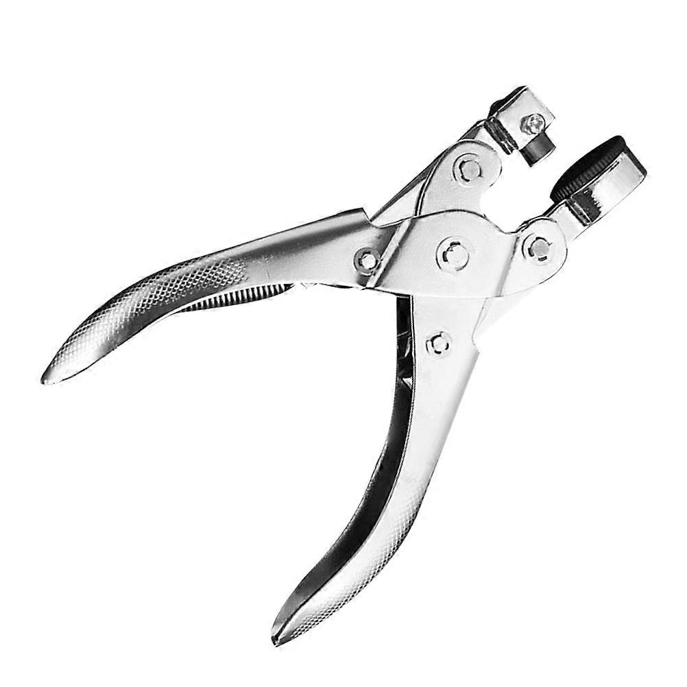 Multi-Function Hole Puncher Portable Tool for Making Holes Silver