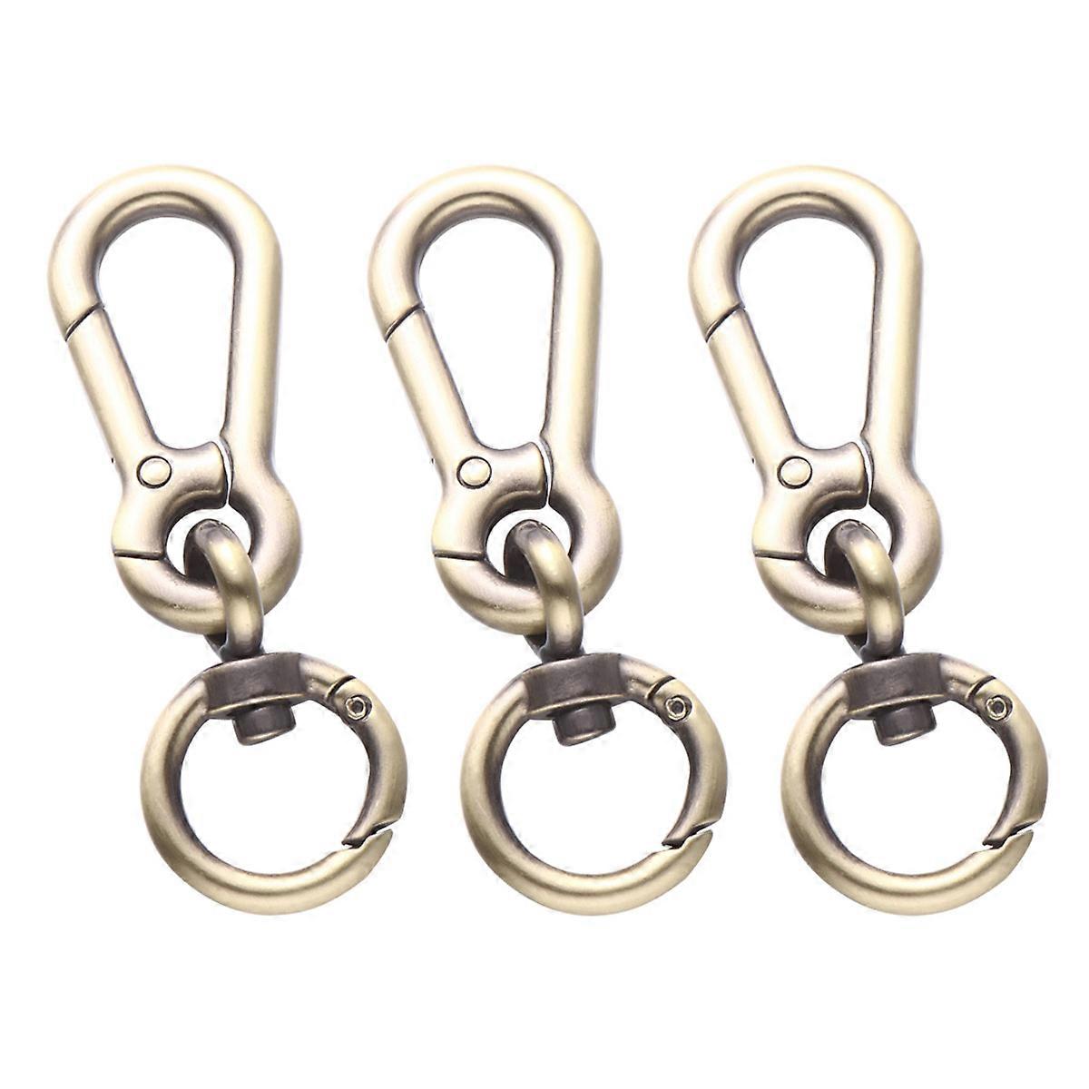 Rope Buckles Traction Rope Hook for Bag Strap Replacement 3Pcs