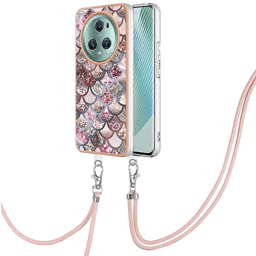 Electroplating IMD TPU Phone Case with Lanyard