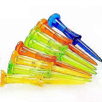 PGM Golf Tees 83mm muovinen pyörän palloneula satunnainen väri 50kpl TE002