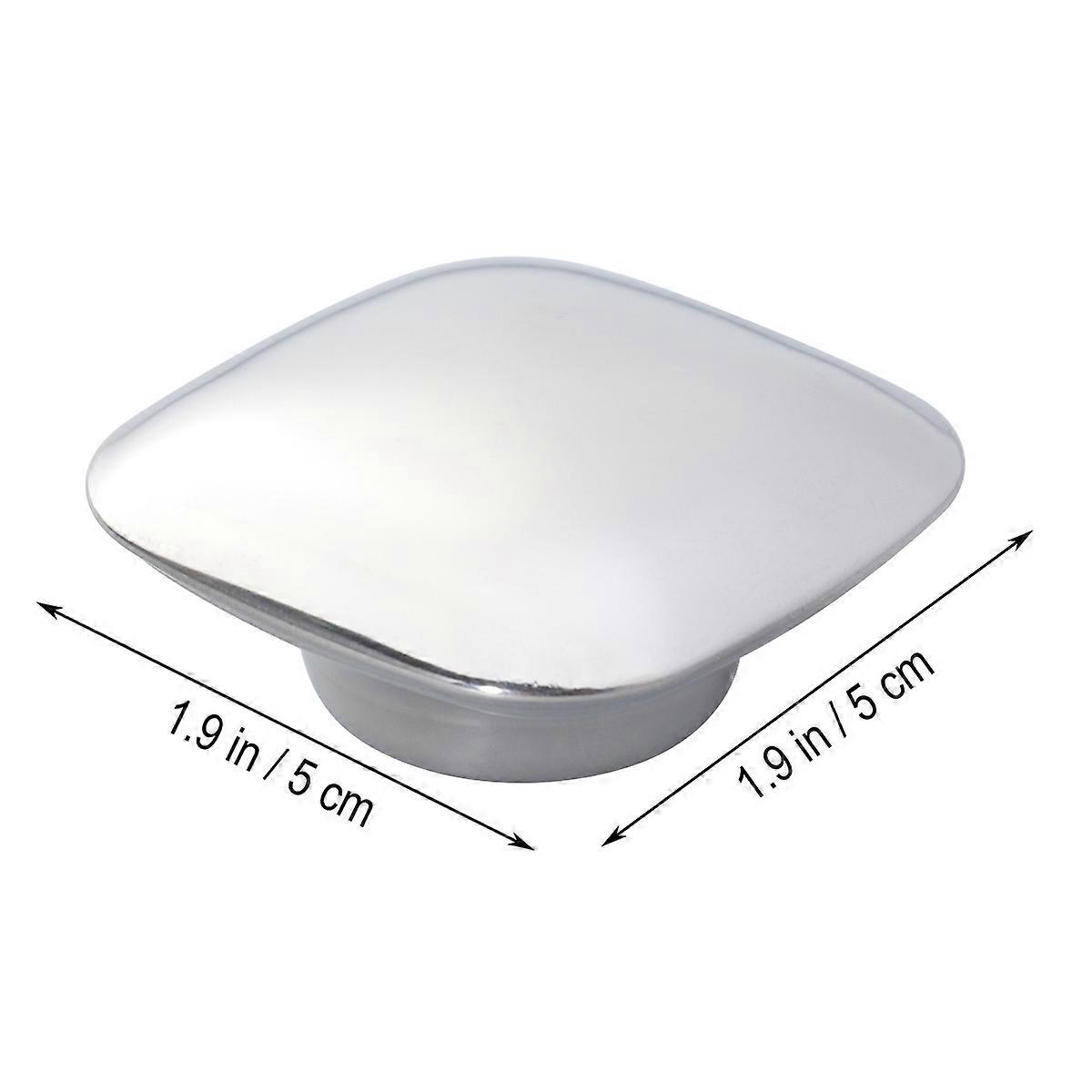 6Pcs Square Stainless Steel Pot Lid Handle Knob Replacement For Kitchen Use With Design And Safe Functionality