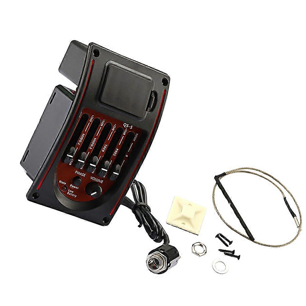 Guitar Equalizer Holder for Acoustic Guitar 1Set with Multi Sound Modes