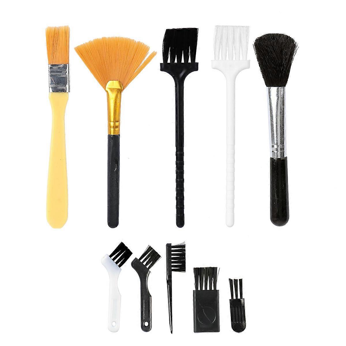 Computer Cleaning Brush Collection for Cleaning 10Pcs Portable Keyboard Dust Brushes