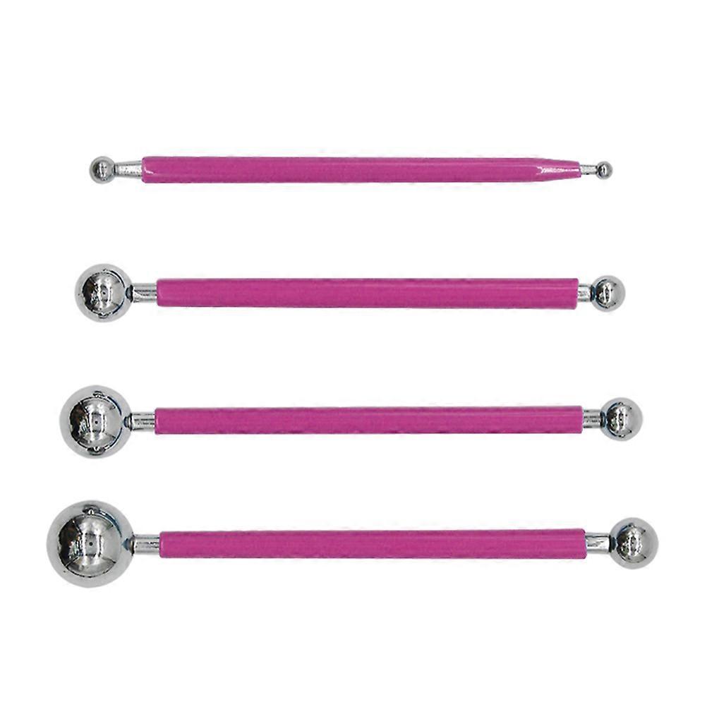 Tool Set Pottery And Clay Crafting Ceramics Tools Rosy 4Set