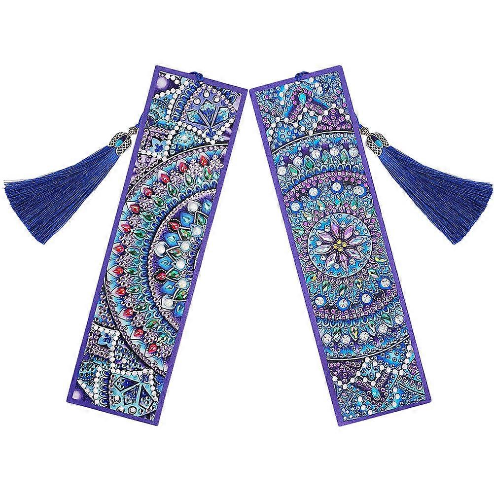 Diamond Bookmarks Making Kit DIY Diamond Bookmark Set 6Pcs