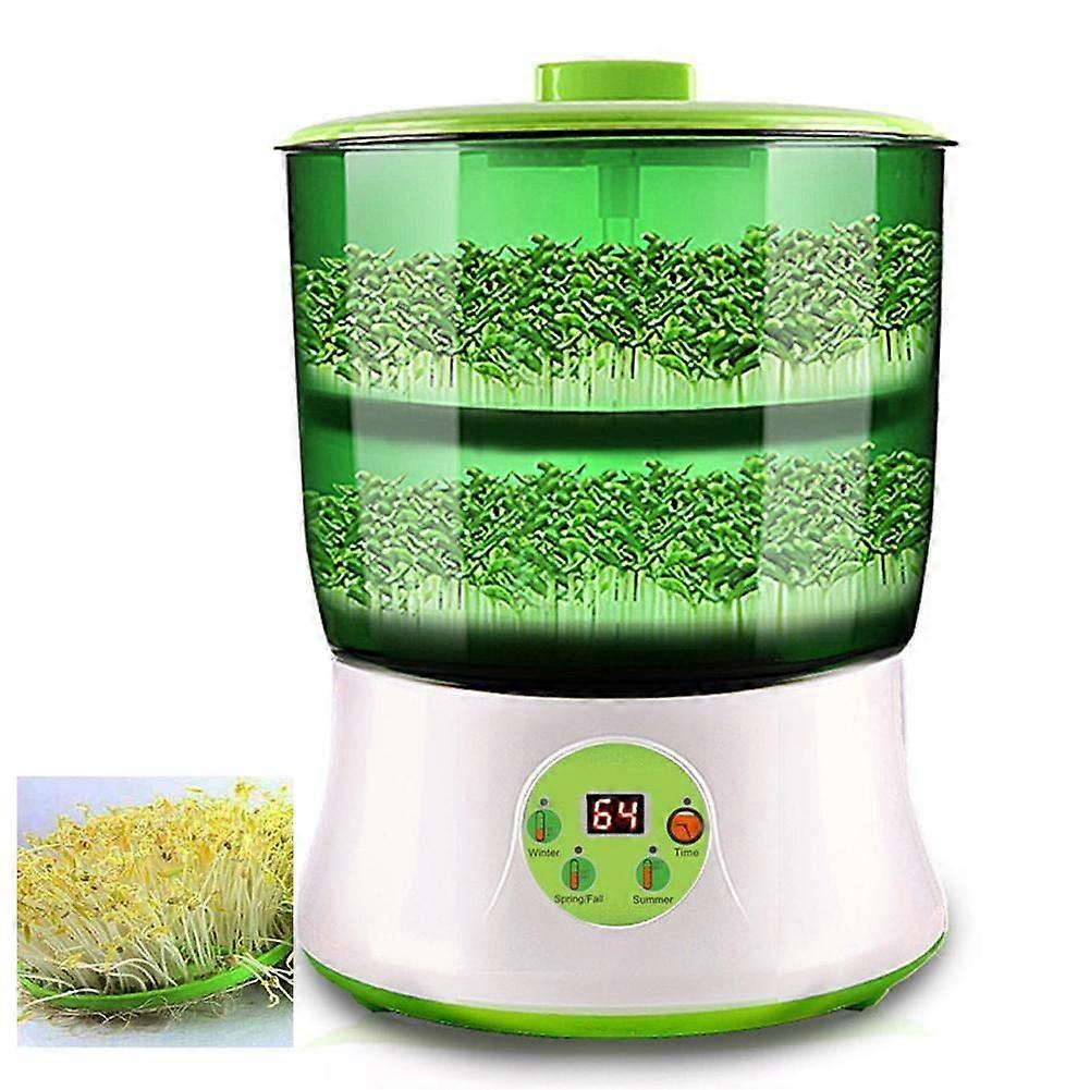 Bean Sprout Growing Machine with Automatic Sprouting, Large Capacity Double Layer Household Kit