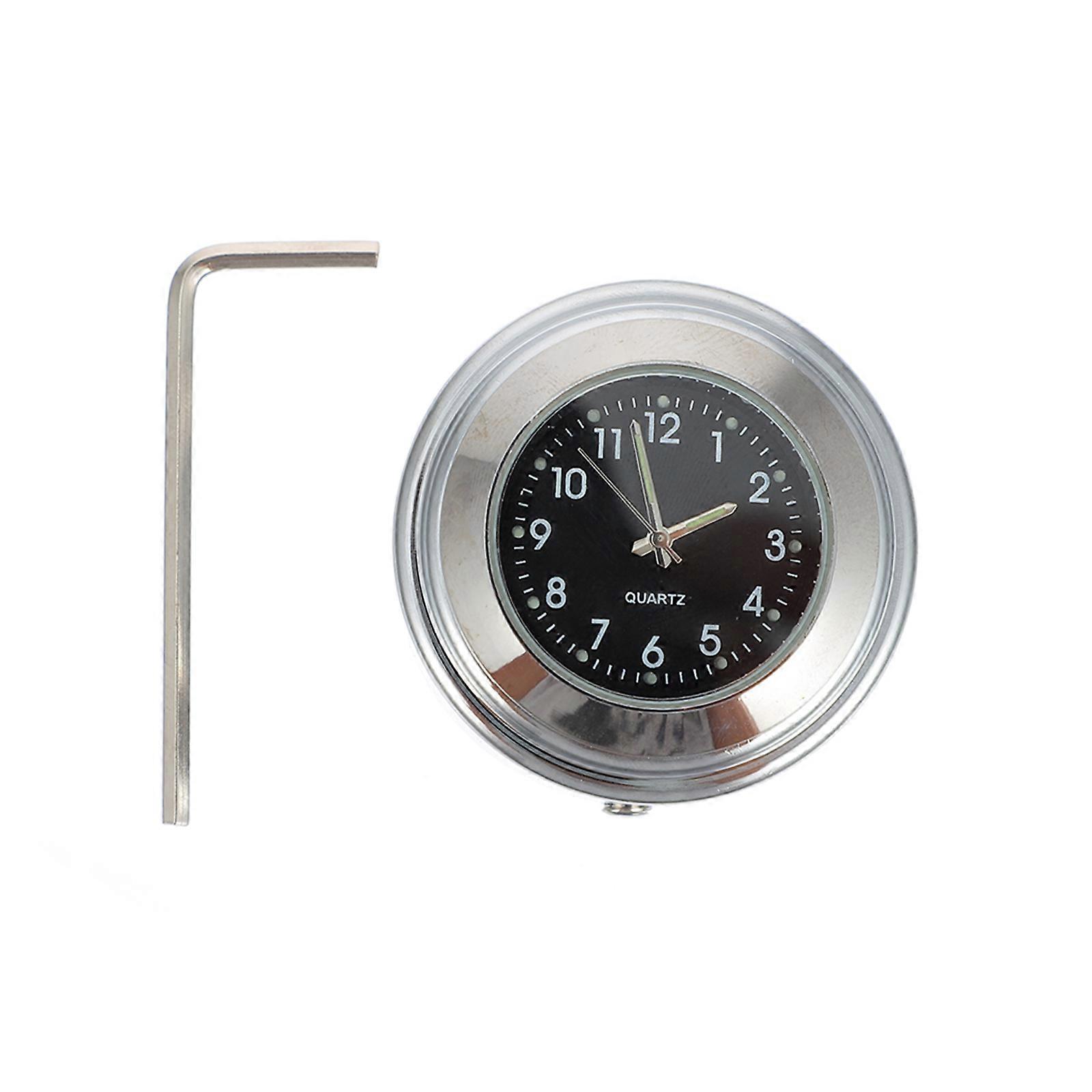 Handlebar Clock for Outdoor Use 1Pcs Universal Motorcycle Waterproof Clock