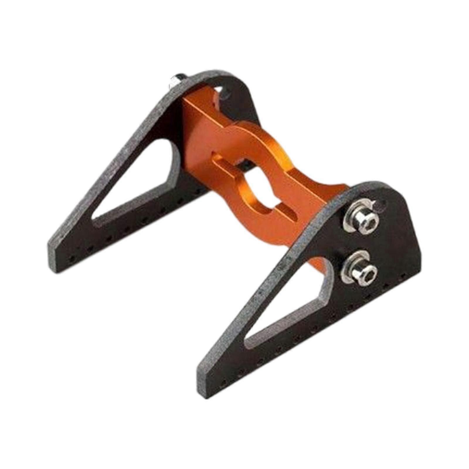 RC Boat Motor Mount Bracket Solid Metal Construction Easy Installation Heat Dissipation