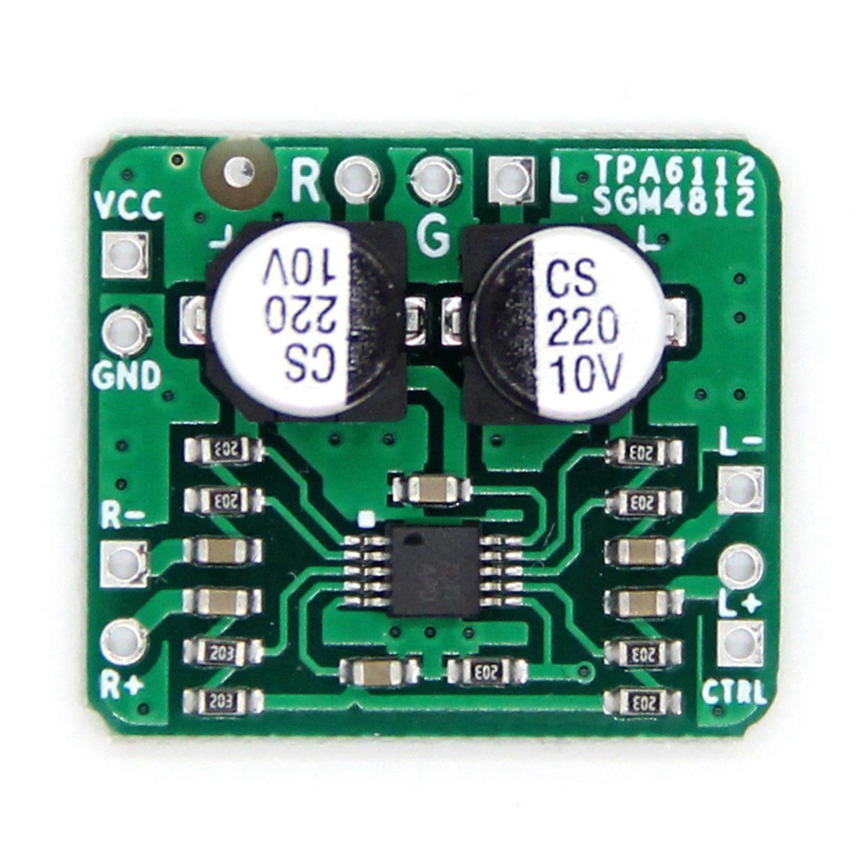 Headphone Amplifier Board 150 MW Audio Differential Balanced Module
