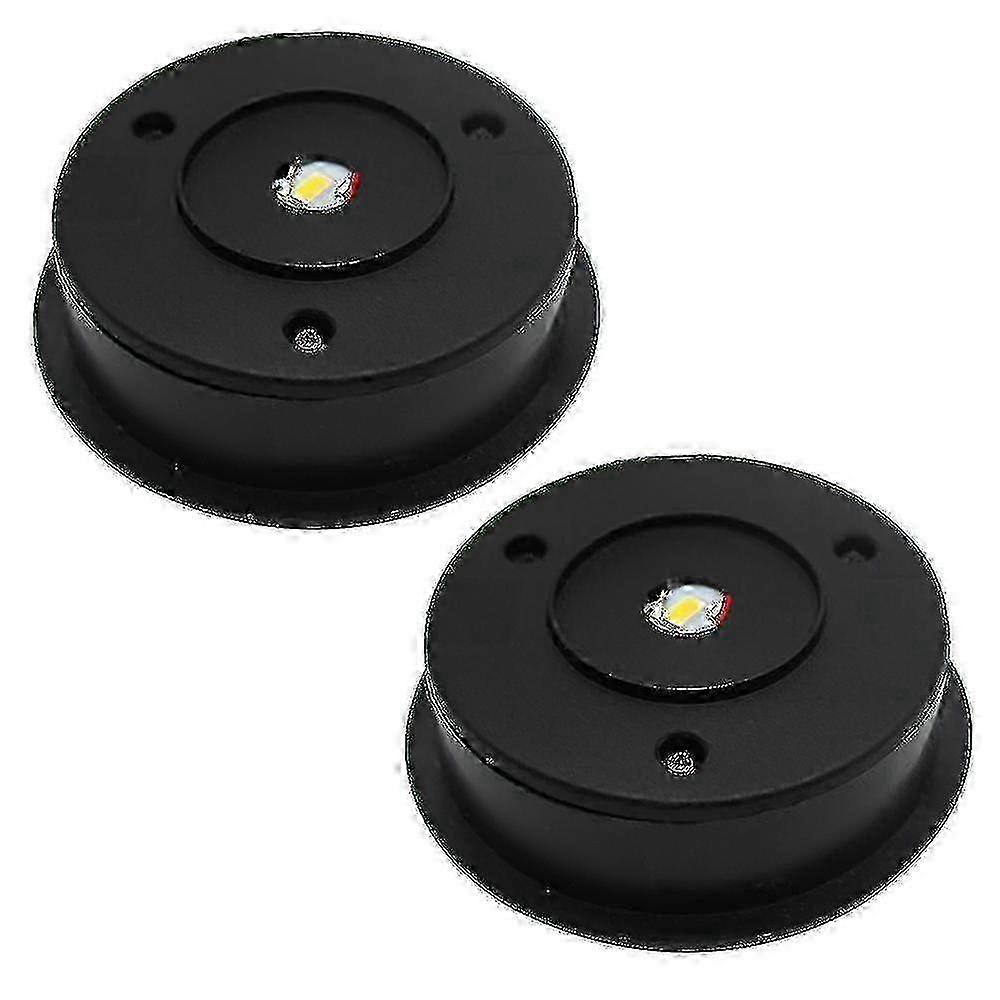 Replacement Solar Panel Tops for Outdoor Garden Lights, 2-Pack