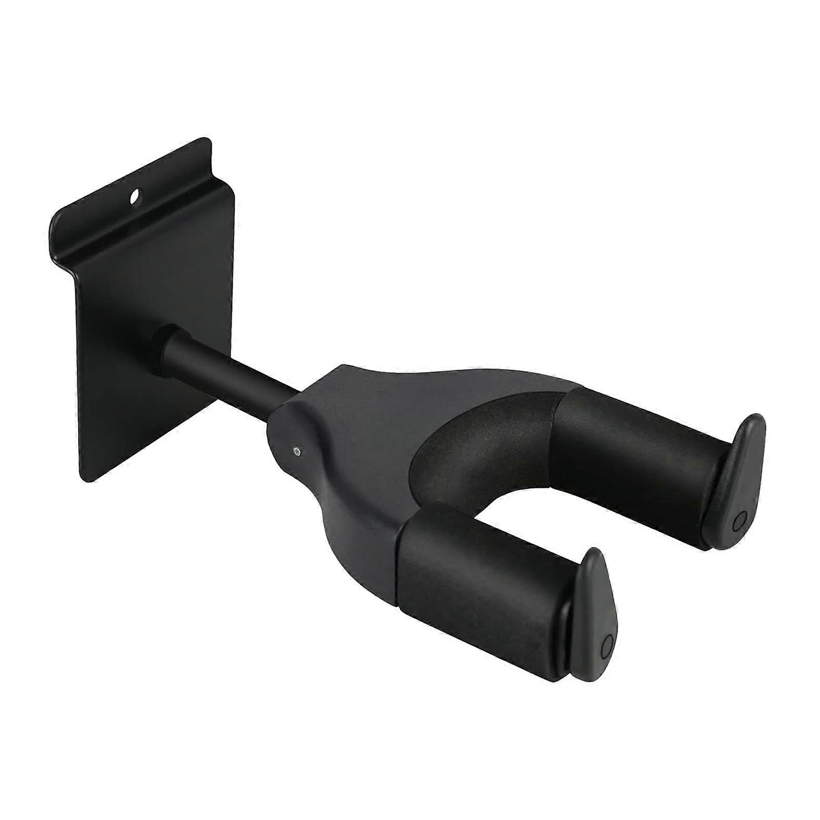 Auto Lock Guitar Wall Mount with ScratchResistant Padding for Acoustic and Electric Guitars