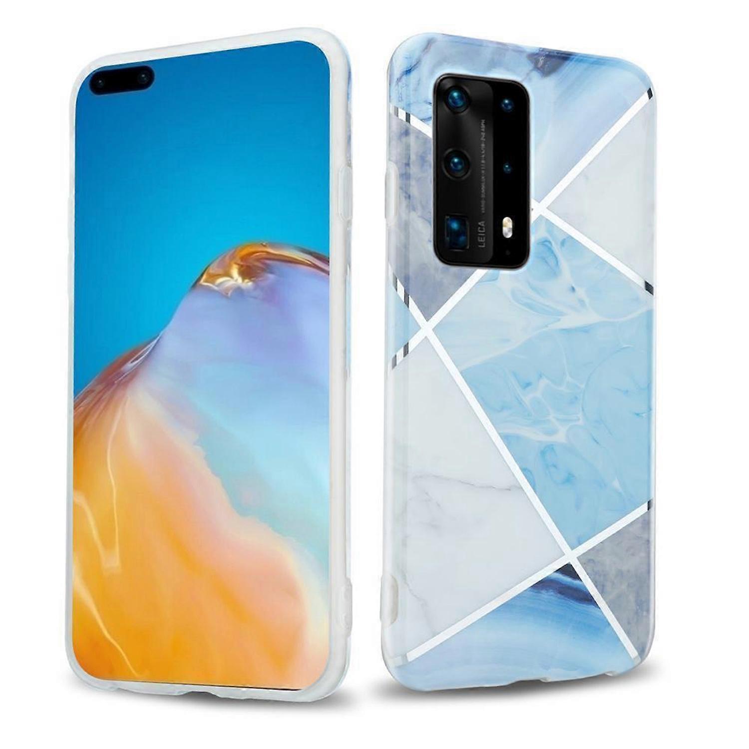 Huawei P40 PRO / P40 PRO+ Protective Case TPU Case - Marble Pattern