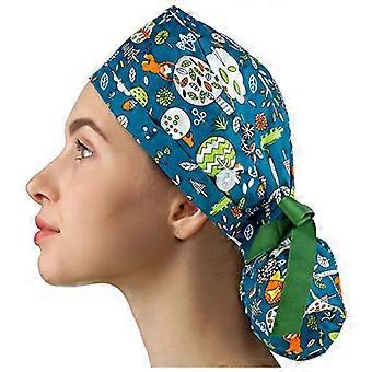 Mutsen voor heren, bouffant-model, scrubmuts met zweetband en knopen, en modellen voor dames en heren.