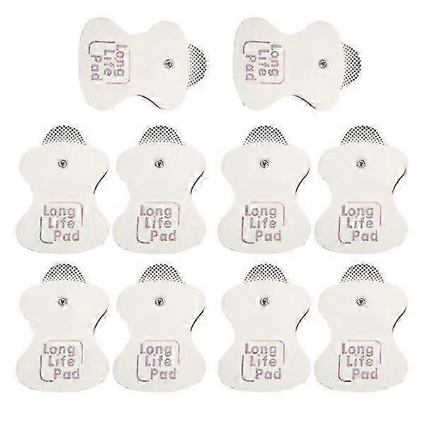 10x electrode replacement for Omron Massager Long Life Pad 10 pcs