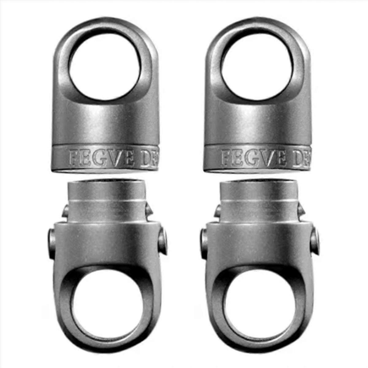 Magnetic Car Keychain, 360° Rotating Quick Release, 2-Pack, Men's Keychain