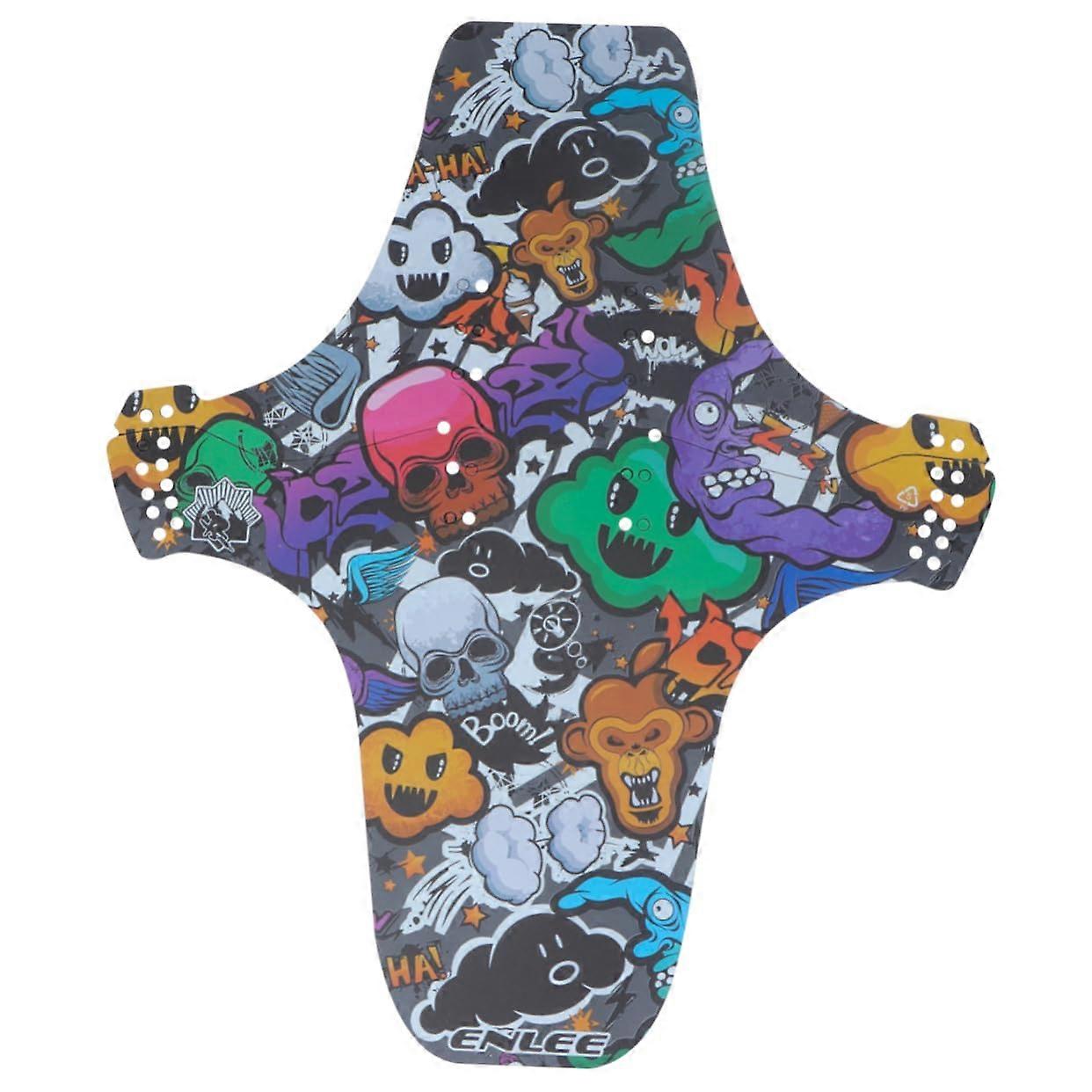 Mountain Bike Mud Guard Set Lightweight Durable Splash Protection Easy Tool Install Front Fender