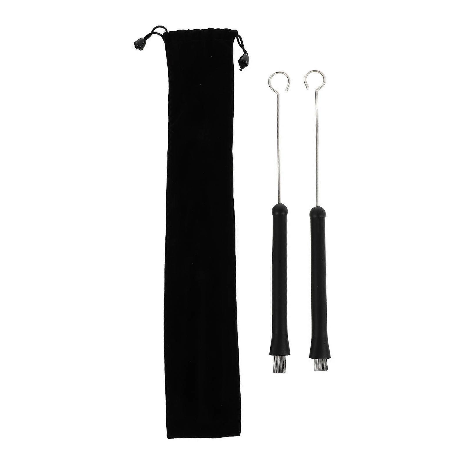 Percussion Accessories Wire Brushes Set Ergonomic Design for Drummer Practicing 3Pcs