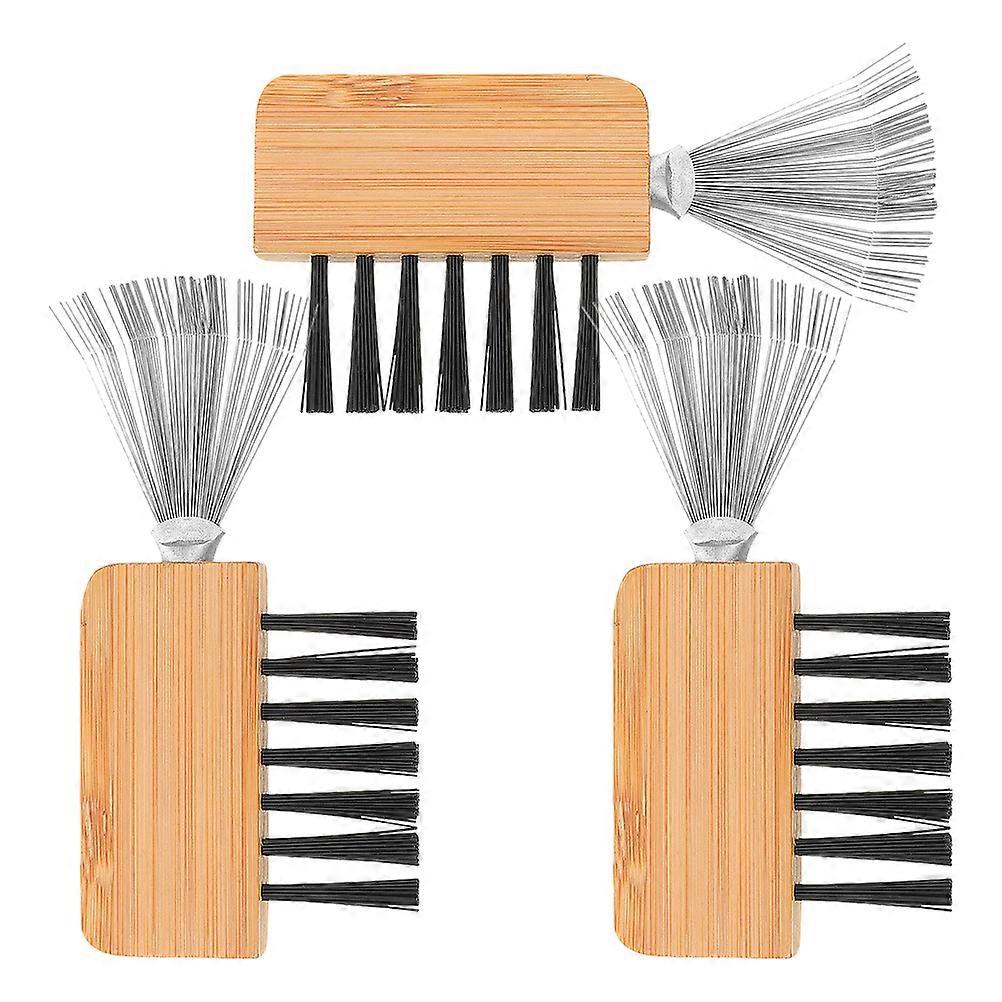 Kenzan Cleaner Comb Floral Cleaning Tool for Quick Hair Removal 3Pcs Set