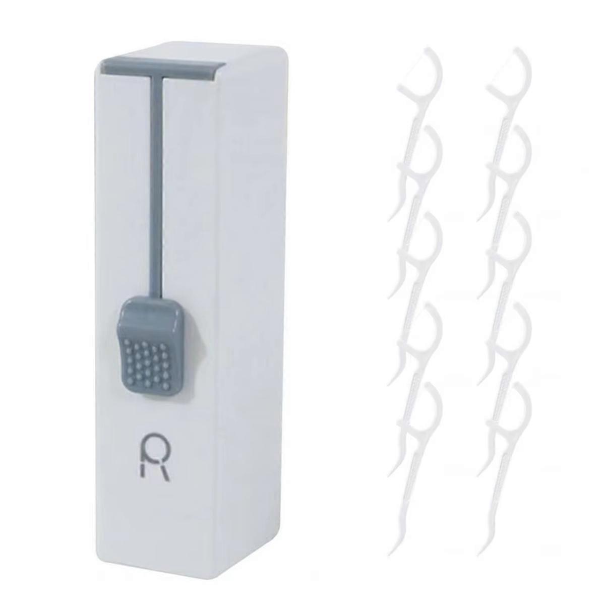 Dental Floss Dispenser - Portable Dustproof Case with Compact Size