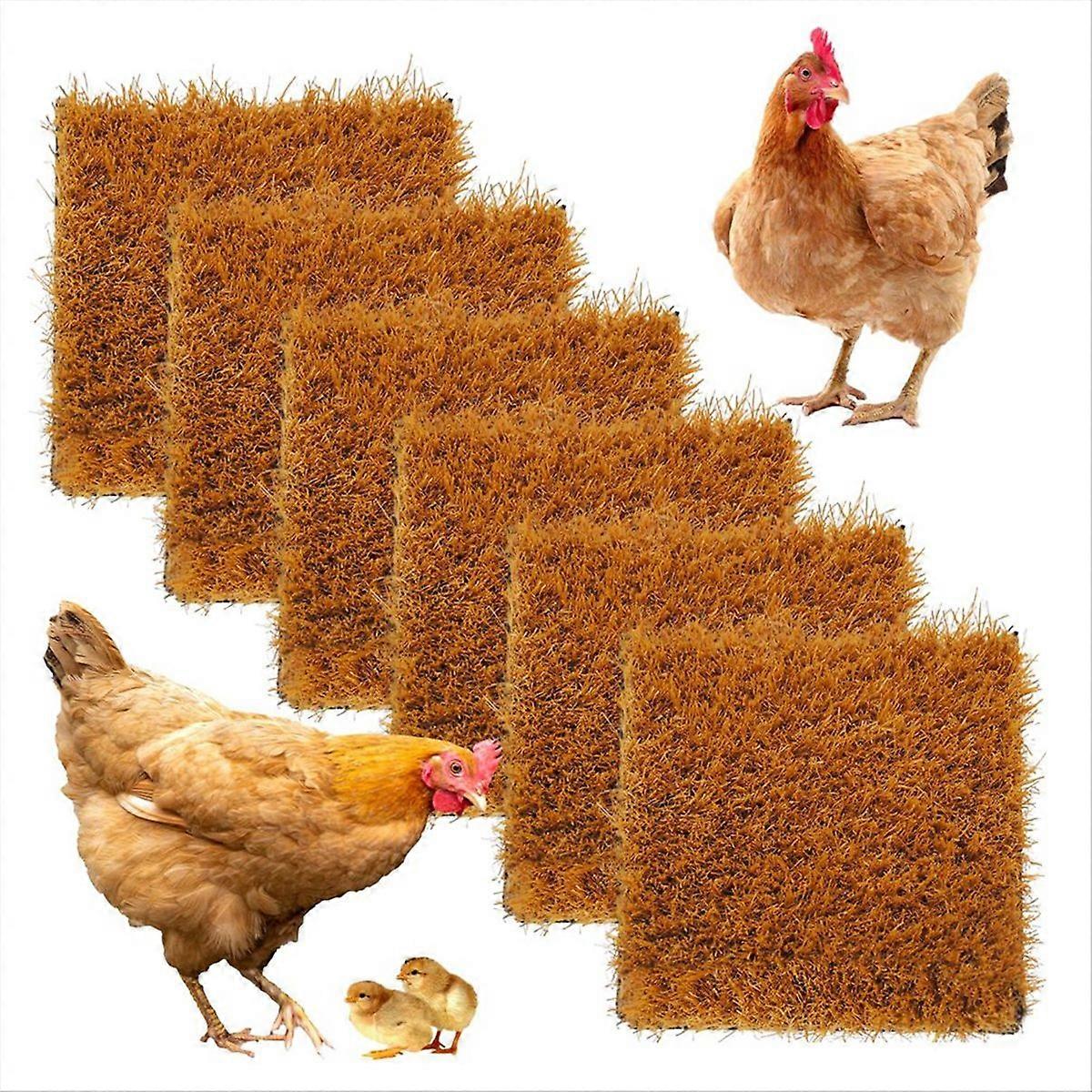 6Pcs Washable Chicken Nesting Pads