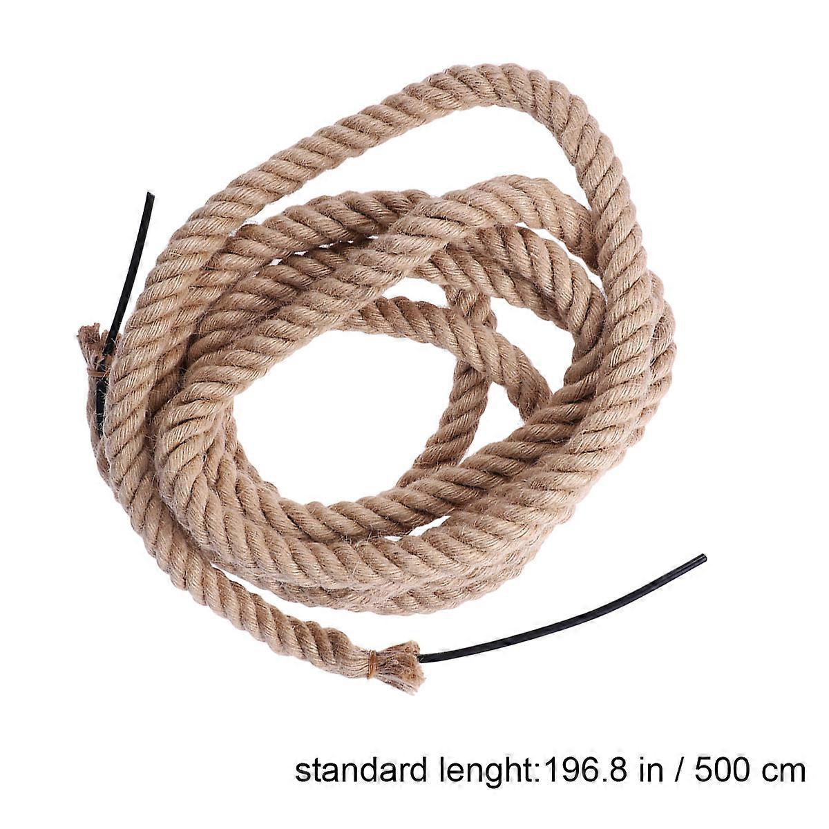 Electric Wire Hemp Cord Braided Cable for Lighting DIY 5M Accessory