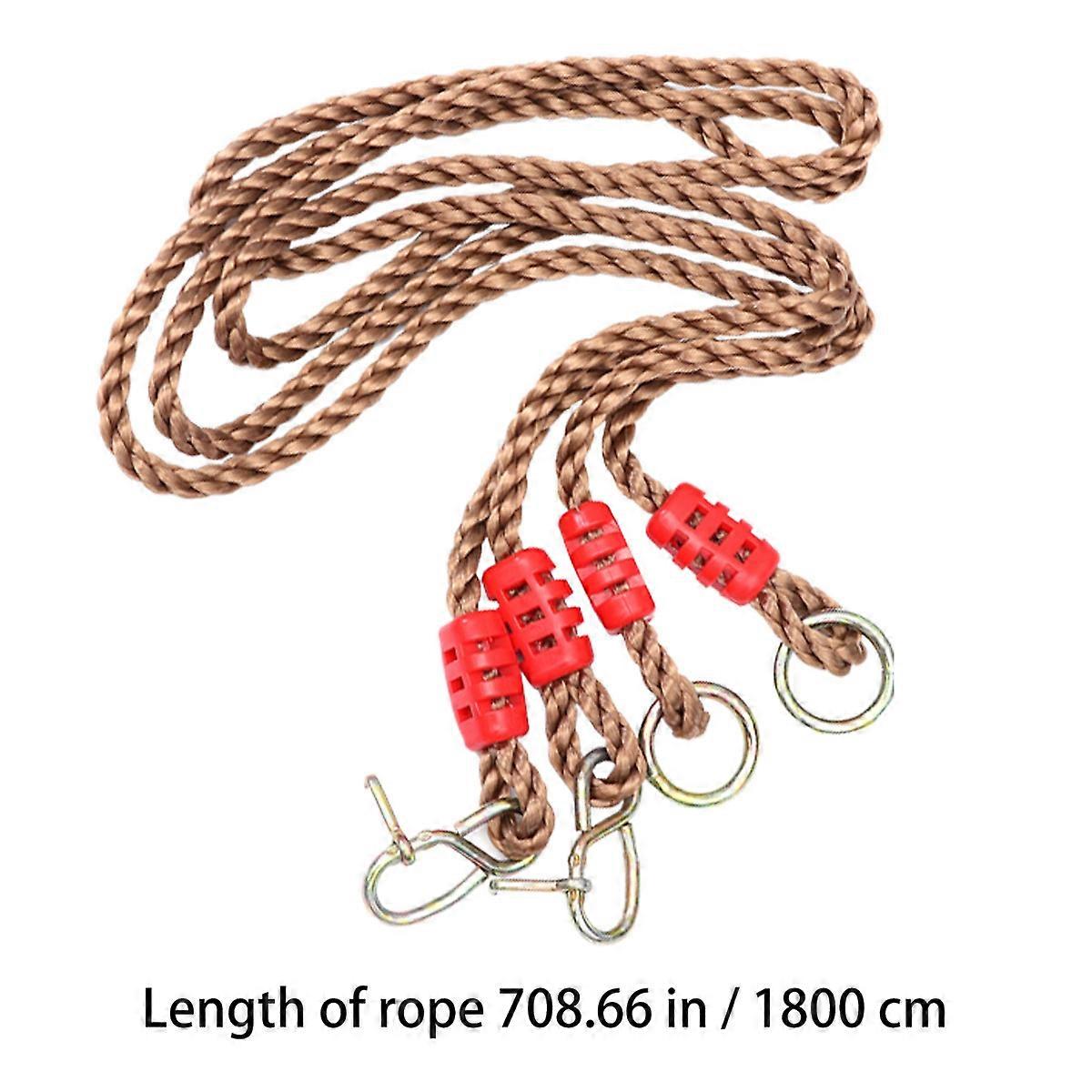 Swing Ropes 2Pcs Pair for Swing Making Built with Load Bearing 300Kg