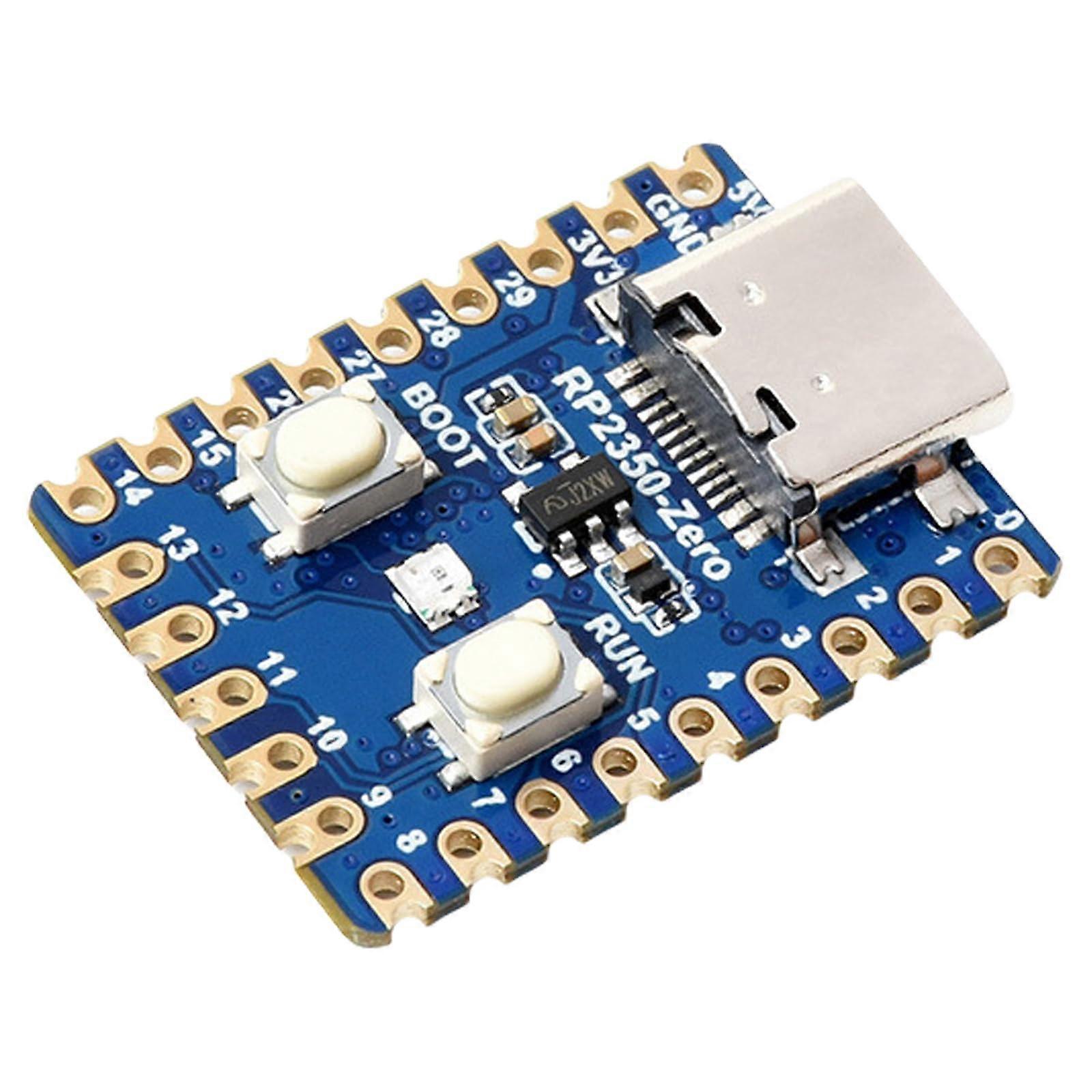 RP2350A Microcontroller Development Board DualCore 150MHz USBC GPIO Flash for Prototyping