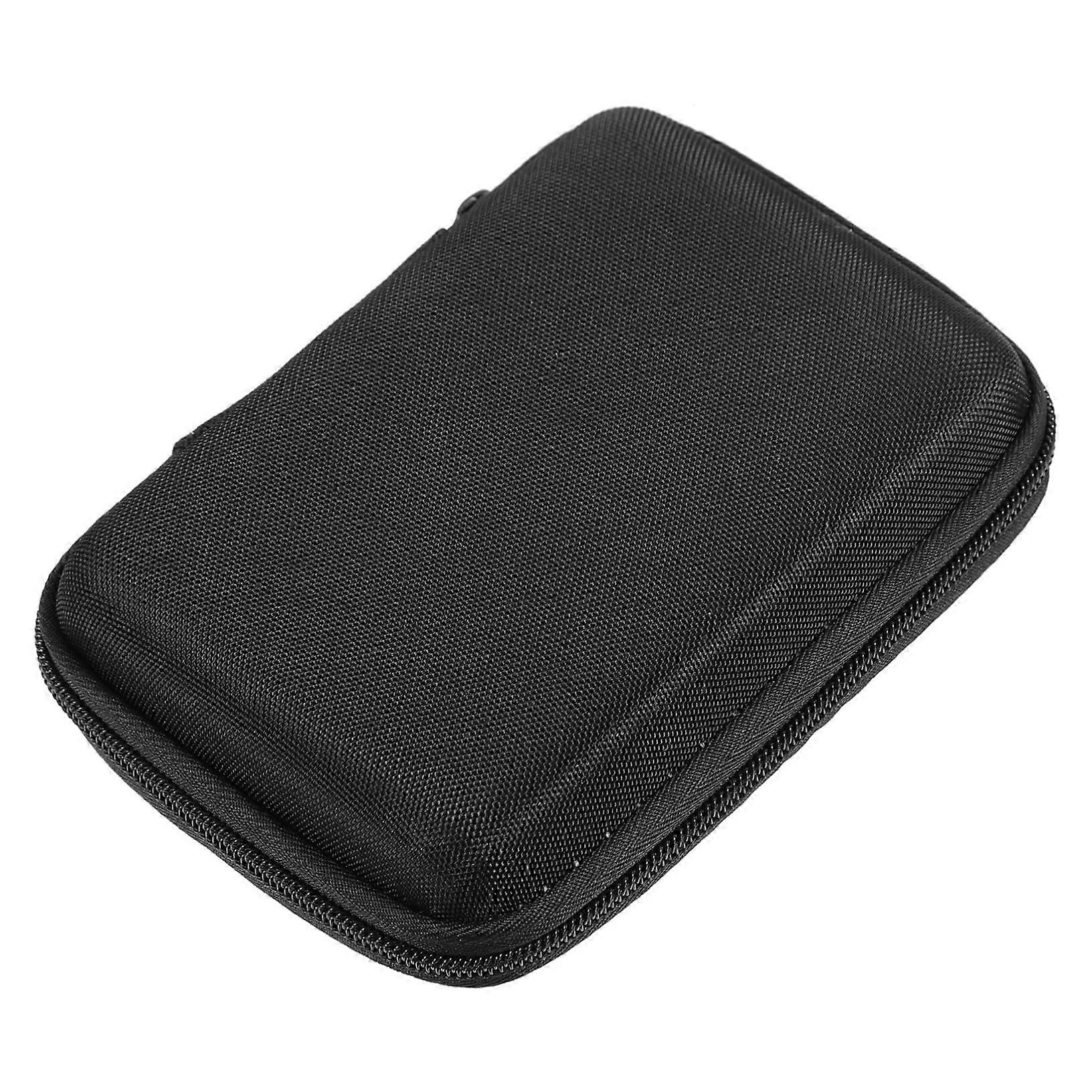 Shockproof SSD Storage Case with Cable Organizer, Compact Hard Shell Pouch for Travel